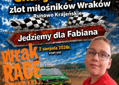 Charytatywny Wrak Race w Runowie Krajeńskim – Jedziemy dla Fabiana
