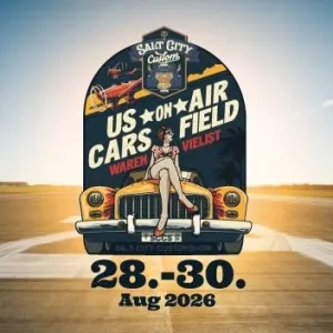 US Cars on Airfield by Salt City Customshow