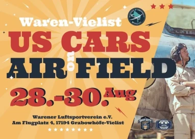 US Cars on Airfield by Salt City Customshow