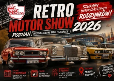 Strefa Zloty i Spoty w Polsce i Przyjaciele na Retro Motor Show 2026