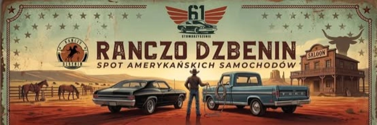 RANCZO DZBENIN spot amerykańskich samochodów