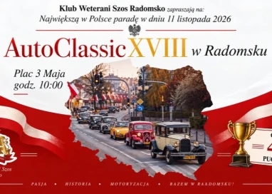 AutoClassic XVIII – Classic Parada z okazji Święta Niepodległości w Radomsku