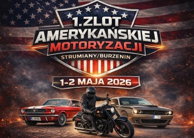 Zlot amerykańskich pojazdów w Burzeninie
